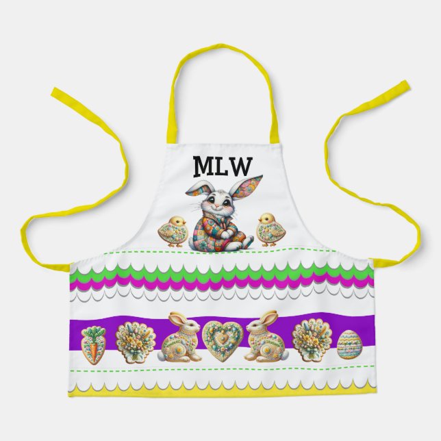 Adorable Child's Easter Apron (Front)