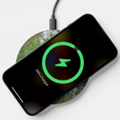 Adorable Chipmunk in flowers   Wireless Charger (Phone)