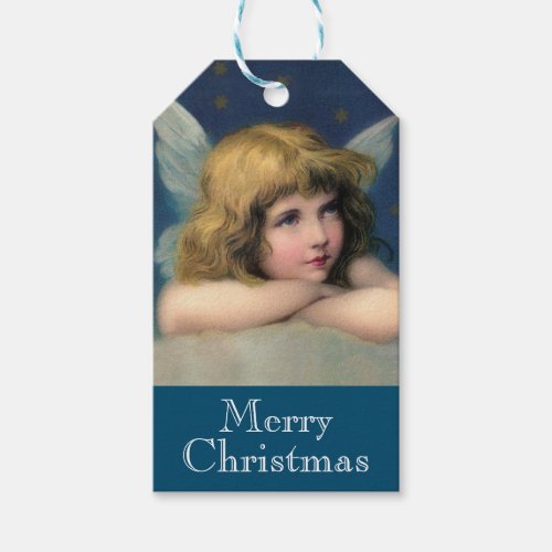 Adorable Christmas Angel Gift Tags