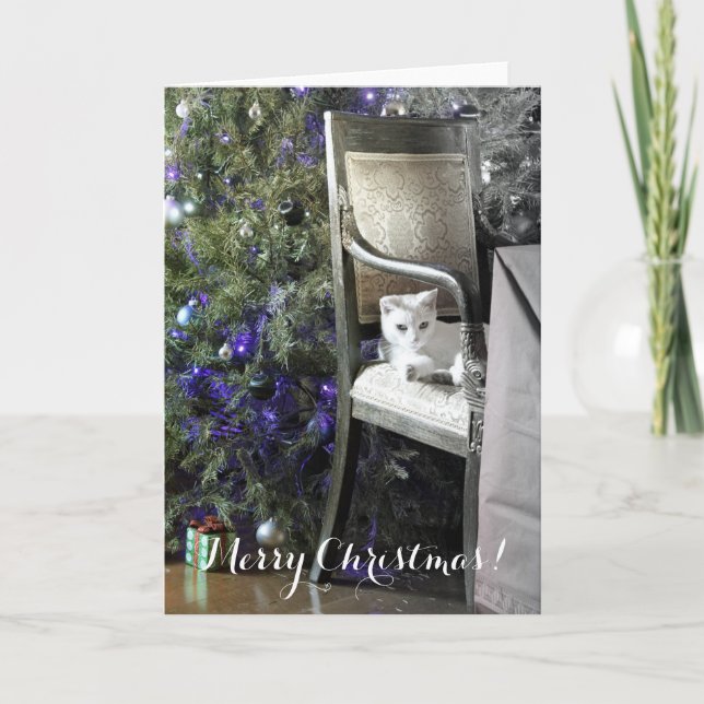 Adorable Christmas Greeting Card! Holiday Card (Front)