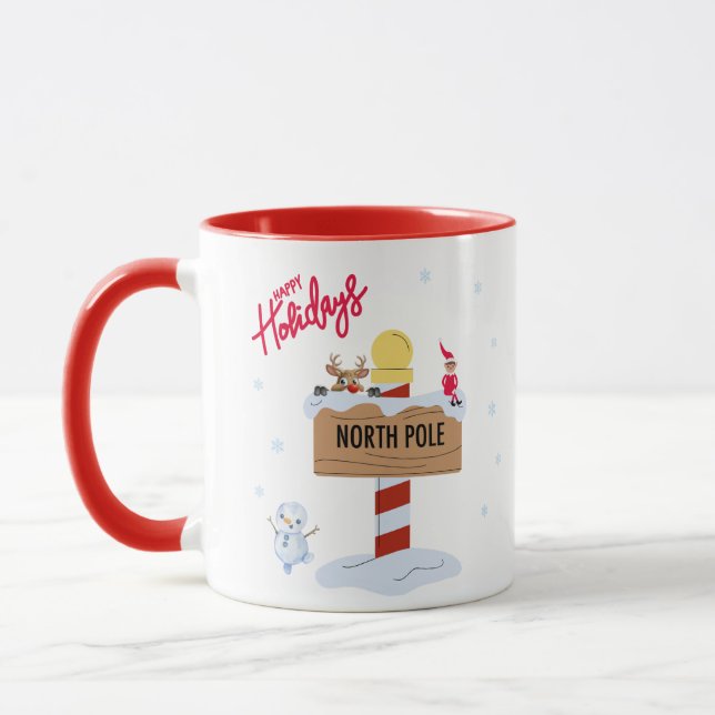 Adorable Christmas Mug (Left)