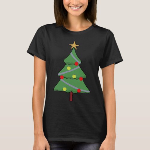 Adorable Christmas Tree   T_Shirt