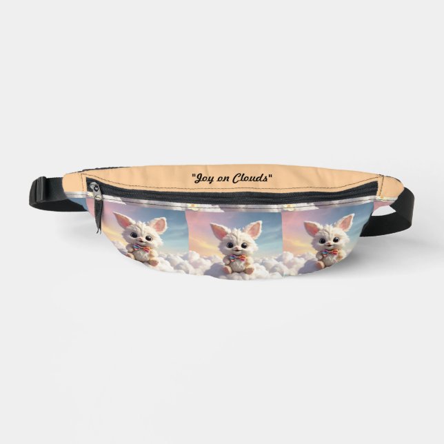 "Adorable Cloud Hopper" Fanny Pack (Front)