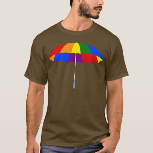 Adorable colorful umbrella T_Shirt