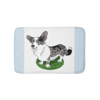 Adorable Corgi  Bath Mat