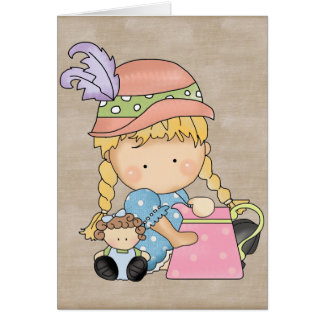 Adorable Country Doll Cards