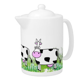 Adorable Cows Teapot
