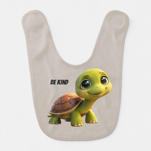 Adorable Custom Illustrated Baby Bib – Vibrant &