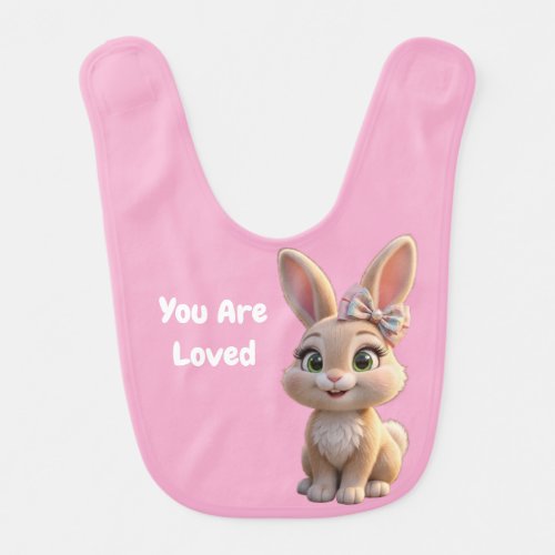 Adorable Custom Illustrated Baby Bib – Vibrant &