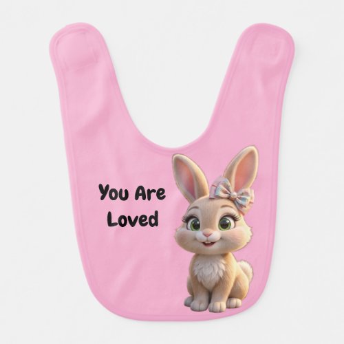 Adorable Custom Illustrated Baby Bib – Vibrant &