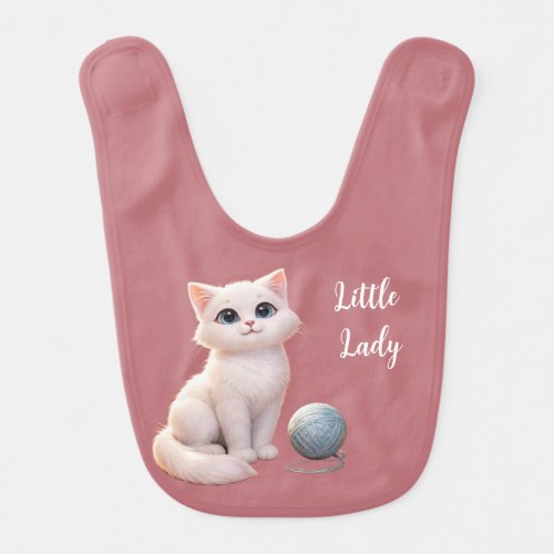 Adorable Custom Illustrated Baby Bib – Vibrant &