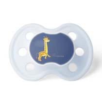 Adorable Cute Baby Giraffe -Personalized Pacifier