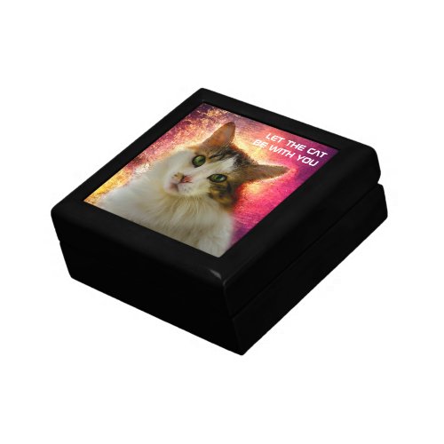 Adorable Cute Calico Cat Gift Box