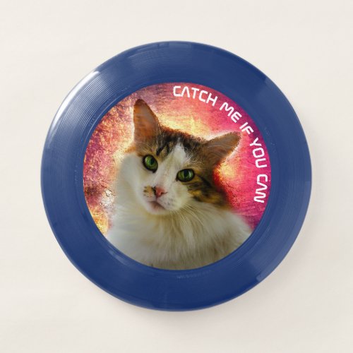 Adorable Cute Calico Cat Wham_O Frisbee