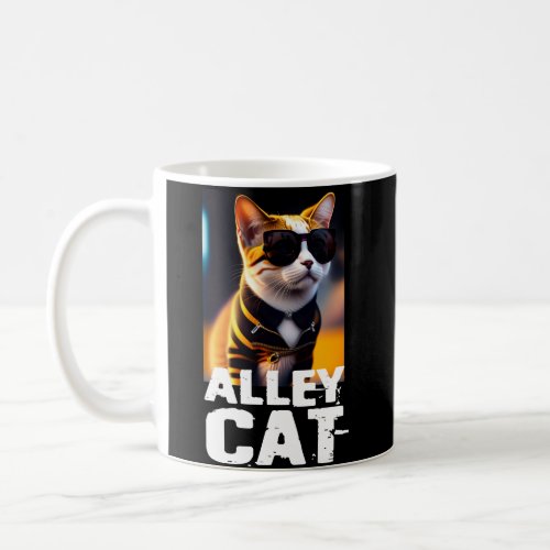 Adorable Cute Cat in Tiger Tracksuit Coffee Mug