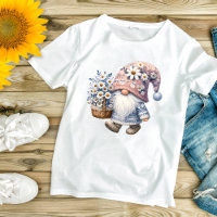 Adorable Cute Daisy Flower Gnome Women's