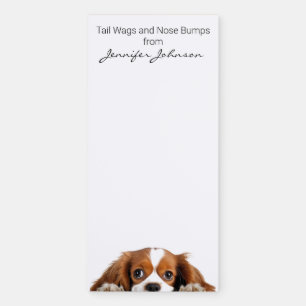 Adorable Cute Dog Puppy Pet Magnetic Notepad