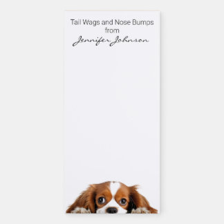 Adorable Cute Dog Puppy Pet Magnetic Notepad