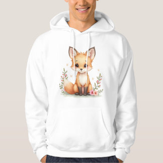 Adorable Cute Fox Hoodie for Animal Lovers