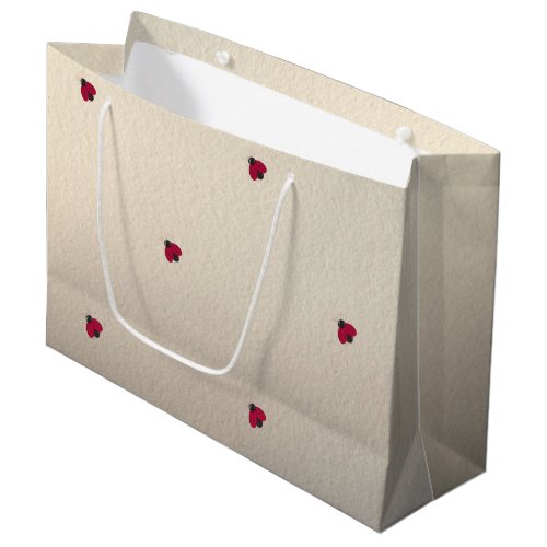 Adorable Cute LadybugsLuminous Large Gift Bag