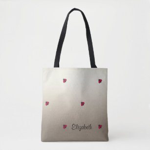 Adorable Cute ,Ladybugs,Luminous-Personalized Tote Bag