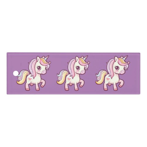 Adorable Cute Pastel Unicorn Ruler