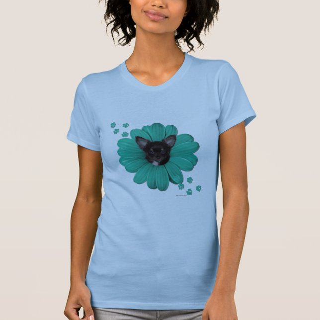 Adorable Cute Sly Heaven Chihuahua T-Shirt (Front)