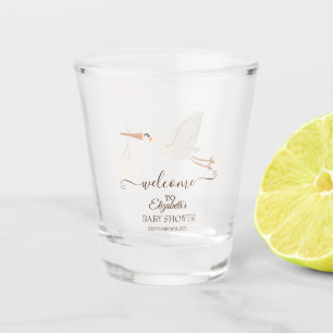 Adorable Cute Stork      Shot Glass