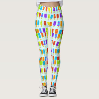 Adorable cute summer popsicles icecream kawaii leggings