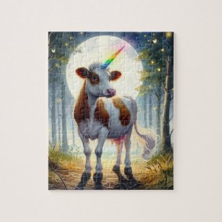 Adorable Dairy Cow Unicorn