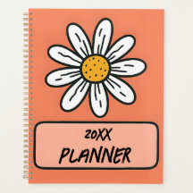 Adorable Daisy Patterned | Personalized Year Text