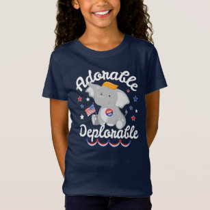 Adorable Deplorable Elephant Trump 2016 T-Shirt