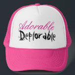 Adorable Deplorable Hat<br><div class="desc">Proud to be Deplorable!</div>