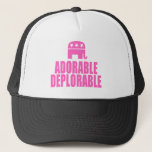 Adorable Deplorable Trucker Hat at Zazzle