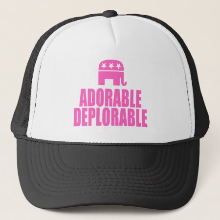Adorable Deplorable Trucker Hat