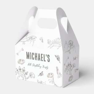 Adorable Dino Dig Birthday  Favor Boxes