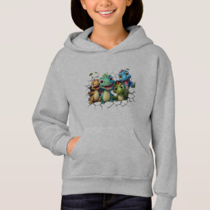 "Adorable Dinosaur Squad" Hoodie