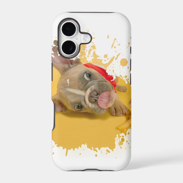 Adorable Dog Design Iphone Case (Back)