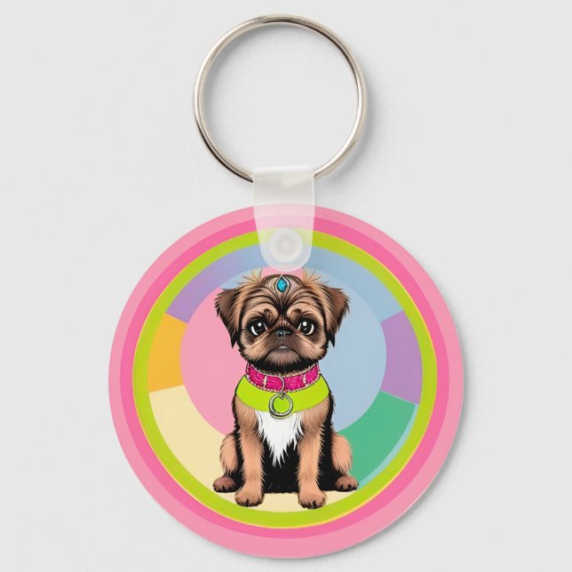 Adorable Dog Keychain (Front)