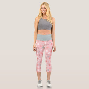 Dog Paw Print Sports Leggings 