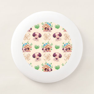 Adorable Dog Pattern Wham-O Frisbee