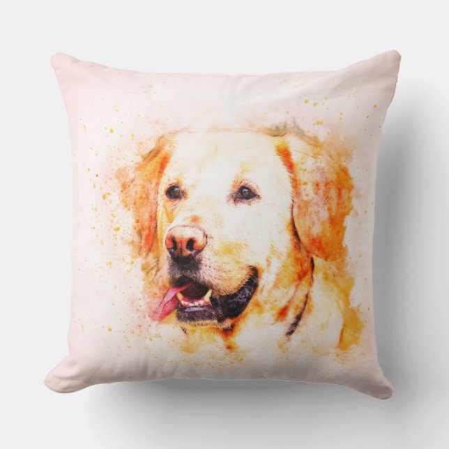 Adorable Dog Pet Pillow Design  (Front)