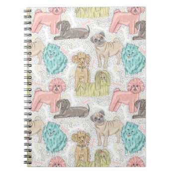 Adorable Doggies For Dog Lovers Notebook by PetsandVets at Zazzle