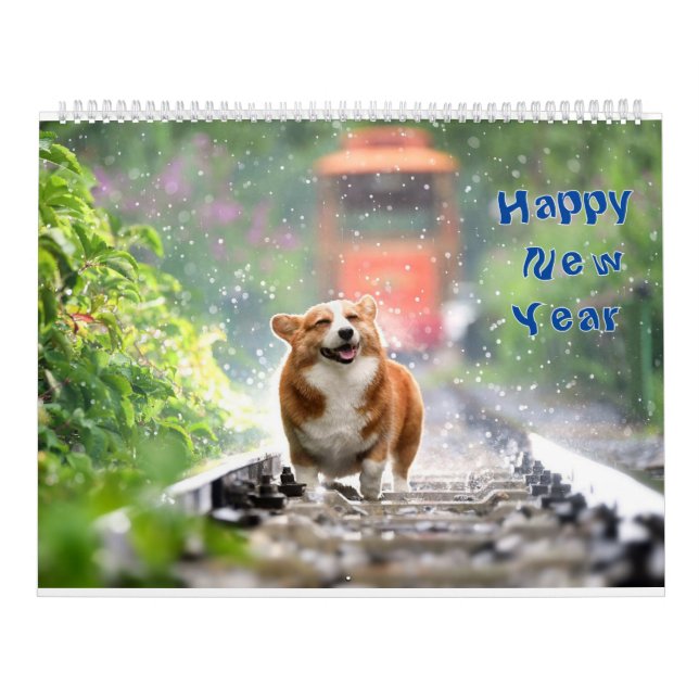 Adorable Dogs Cute Puppies Man Best Pet Photos Calendar (Cover)