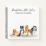 Adorable Dogs Pet Sitter Dog Groomer Business Notebook