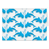 Adorable Dolphins Cards (Front Horizontal)