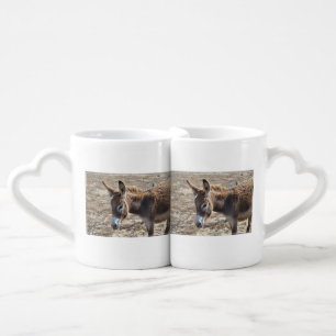 Adorable Donkey Coffee Mug Set