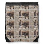 Adorable Donkey Drawstring Bag