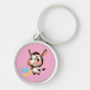 Adorable Donkey for Christmas 2024 - Perfect Gift Keychain