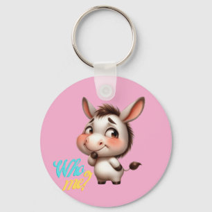 Adorable Donkey for Christmas 2024 - Perfect Gift Keychain
